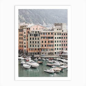 Fishing Village In Italy Art Print