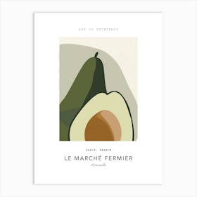 Avocado Le Marche Fermier Poster 6 Art Print
