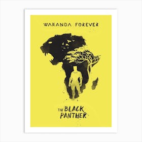 Wakanda Forever Art Print