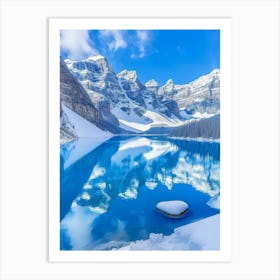 Lake Banff Art Print