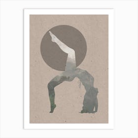 Yoga Pose 3 Art Print