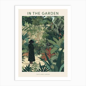 In The Garden Poster Tresco Abbey Gardens United Kingdom 4 Art Print