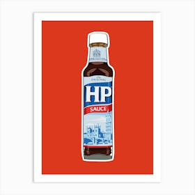 Hp Sauce Art Print Art Print