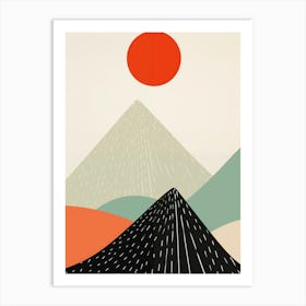 Mountain Landscape Art Print