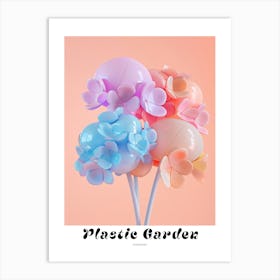 Dreamy Inflatable Flowers Poster Hydrangea 3 Art Print