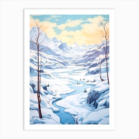 Jostedalsbreen National Park Norway 3 Art Print