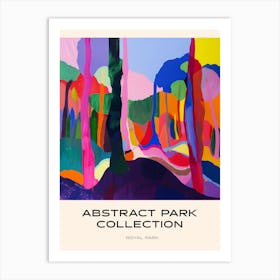 Abstract Park Collection Poster Royal Park Melbourne Australia 3 Art Print