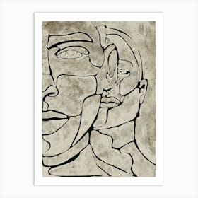 Men (No2) Art Print