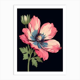 Anemone Flower 2 Art Print