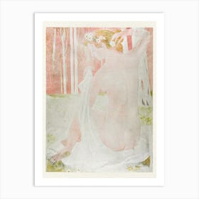 Nymph Crowned With Daisies, Maurice Denis Art Print