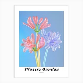 Dreamy Inflatable Flowers Poster Agapanthus 1 Art Print