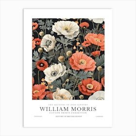 Poppies By William Morris Art Print