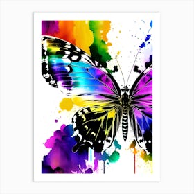 Colorful Butterfly 1 Art Print