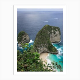 Kelingking Beach, Nusa Penida Art Print