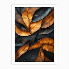 Leaves Of Autumn 3 Art Print