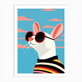 Little Rat 2 Wearing Sunglasses Art Print