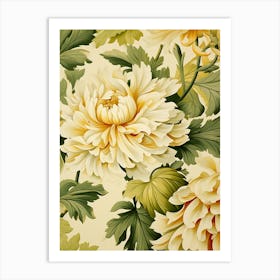 Chrysanthemums 5 Art Print