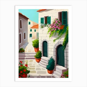 Croatia Travel Dalmatia Art Print