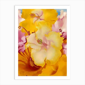 Georgia O'Keeffe - Hibiscus, 1939 Art Print