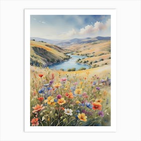 Wildflowers 16 Art Print