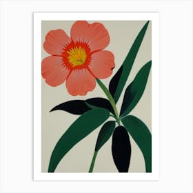 Flora Of Korea Art Print