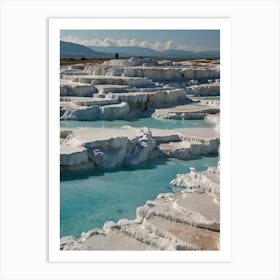 Turkish Hot Springs Art Print