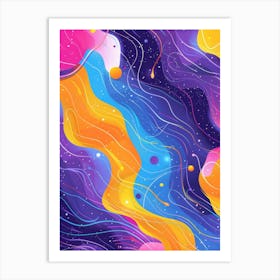 Abstract Background 11 Art Print