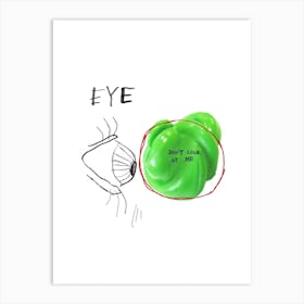 Eye Art Print