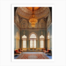 Topkapi Palace Pixel Art 2 Art Print