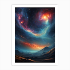 Nebula Print    Art Print