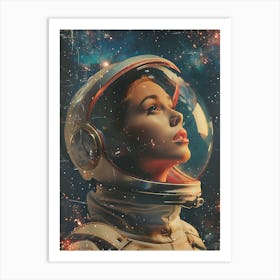 Space Girl Art Print