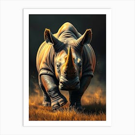 Wild Animal Creative Portrait 30 Art Print