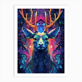 Majestic Deer Art Print