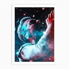 Coldplay chris martin Art Print