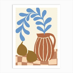 Figs And Jug Art Print