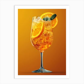 Cocktail In A Glass 5 Art Print