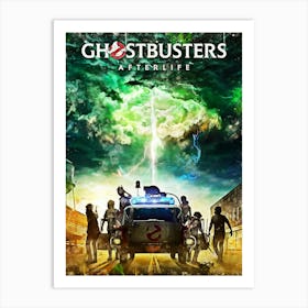 Ghostbusters Afterlife Art Print