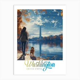 Washington Dc Poster Art Print