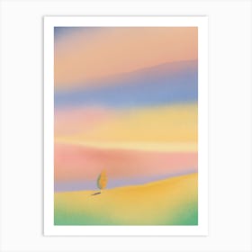 Colors in the wind Art Print