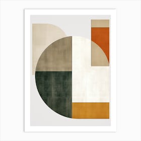 Beige Bauhaus Bruck An Der Leitha Luster Art Print