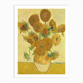 Sunflowers (1888), Vincent Van Gogh Art Print
