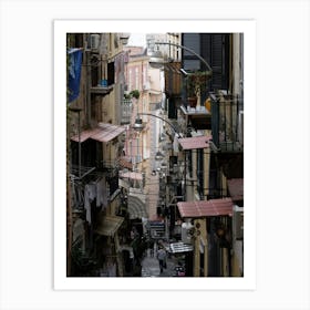 Naples Street - Anton Maliar art photo Italy Italian photography travel people city Art Print