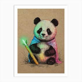 Panda Bear 27 Art Print