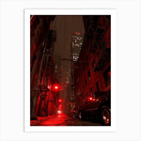 Dark Alley Art Print