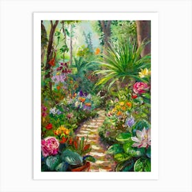 Garden Path Art Print