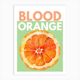 Blood Orange Kitchen Illustration Art Print