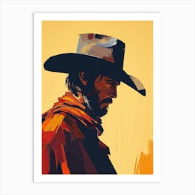 The Cowboy Art Print