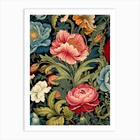 Floral Pattern 66 Art Print