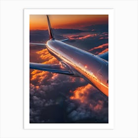 Airliner - Reimagined 2 Art Print