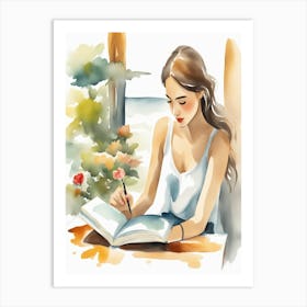 Write Her Dream Art Print